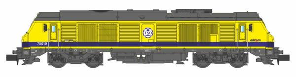 REE Modeles NW-105 - French Diesel Locomotive Class BB-75000 TSO n°75019 - Era V-VI